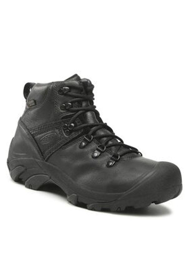 keen - Keen Trekkingi Pyrenes 1026585 Czarny. Kolor: czarny. Materiał: skóra. Sport: turystyka piesza