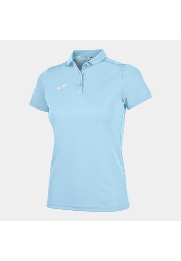 Koszulka polo do tenisa damska Joma Hobby. Typ kołnierza: polo. Kolor: niebieski. Sport: tenis