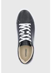 Superdry Buty kolor czarny. Nosek buta: okrągły. Zapięcie: sznurówki. Kolor: czarny. Materiał: guma #4