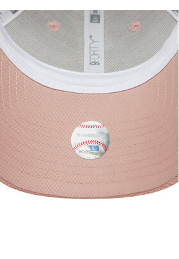 New Era Czapka z daszkiem LA Dodgers 9FORTY 60667511 Różowy. Kolor: różowy. Materiał: poliester