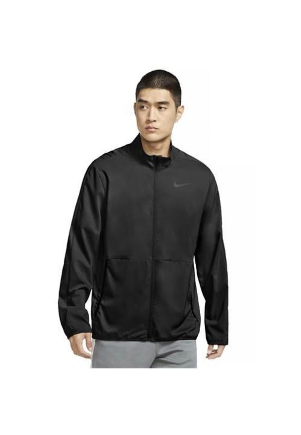 Kurtka uniwersalna męska Nike Drifit. Kolor: czarny. Materiał: syntetyk. Sport: bieganie