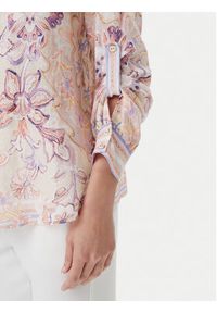 Hale bob - Hale Bob Koszula with linen Nia 4ZCA214A Beżowy Regular Fit. Kolor: beżowy. Materiał: len #2