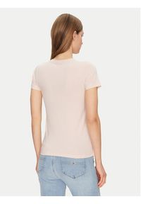 Guess T-Shirt W5GI24 J1314 Beżowy Regular Fit. Kolor: beżowy. Materiał: bawełna #3