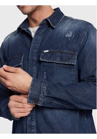 LTB Koszula jeansowa Steven 61020 15358 Niebieski Oversize. Kolor: niebieski. Materiał: jeans, bawełna #3