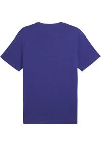 Koszulka sportowa męska Puma Essential Logo. Kolor: wielokolorowy, czarny, fioletowy