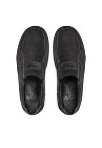 Rieker Półbuty 05354-00 Czarny. Kolor: czarny. Materiał: nubuk, skóra #6