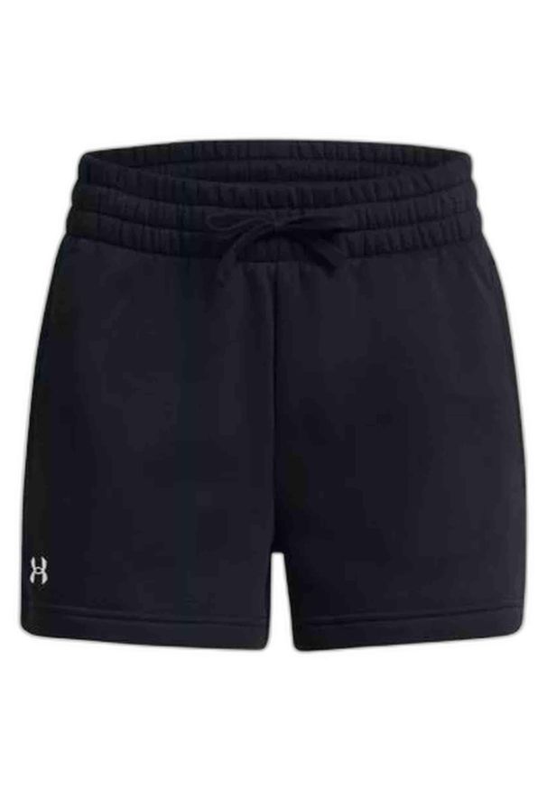 Spodenki treningowe damskie Under Armour Rival Fleece. Kolor: czarny. Sport: fitness