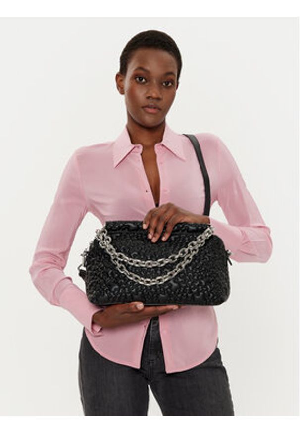 Tous - TOUS Torebka Jane Puffy Bear 2002132351 Czarny. Kolor: czarny. Materiał: skórzane