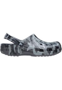Buty do chodzenia męskie Crocs Classic. Zapięcie: bez zapięcia. Kolor: szary, wielokolorowy. Materiał: syntetyk, materiał. Szerokość cholewki: normalna. Styl: sportowy. Sport: turystyka piesza