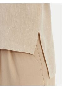 Weekend Max Mara Koszula Capo 2615041022 Beżowy Regular Fit. Kolor: beżowy. Materiał: len #2