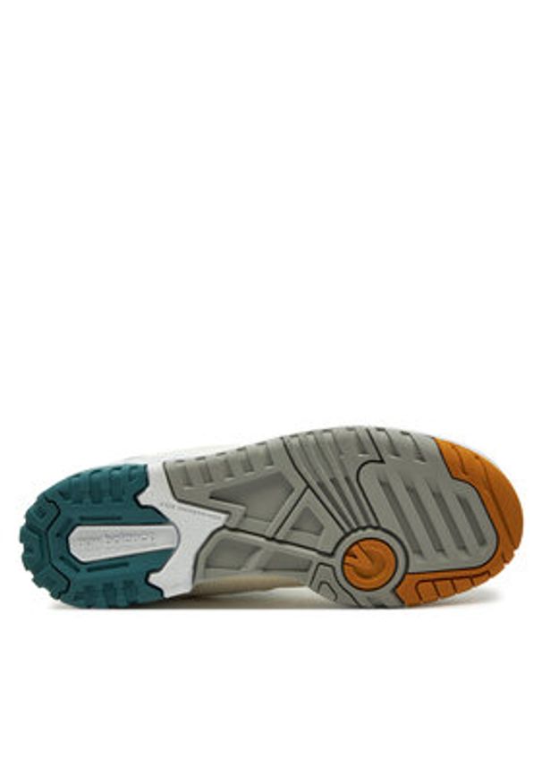 New Balance Sneakersy BB550VRA Biały. Kolor: biały. Materiał: skóra