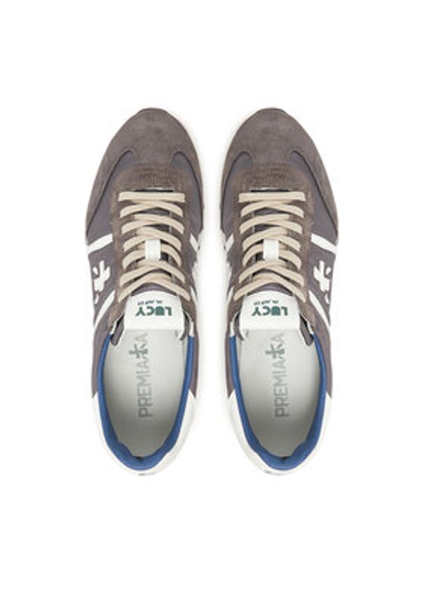 Premiata Sneakersy LUCY VAR 7526 Szary. Kolor: szary. Materiał: zamsz, skóra