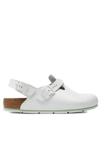 Birkenstock Sandały Tokio Pro Le 1025956 Biały. Kolor: biały. Materiał: skóra