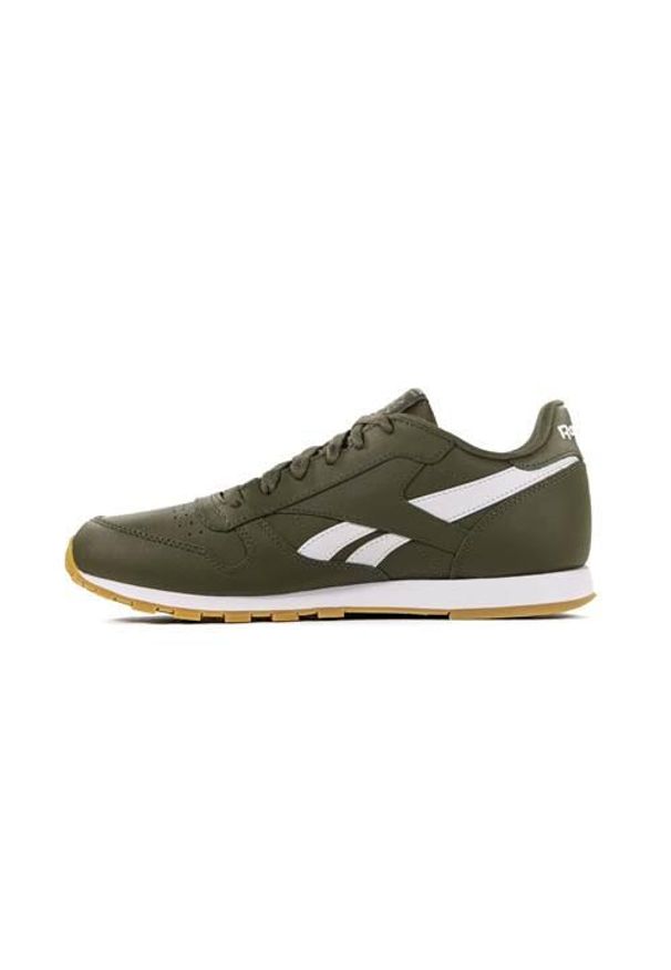 Buty do chodzenia dla dzieci Reebok Classic Leather. Zapięcie: sznurówki. Kolor: brązowy. Materiał: materiał, syntetyk. Szerokość cholewki: normalna. Model: Reebok Classic. Sport: turystyka piesza