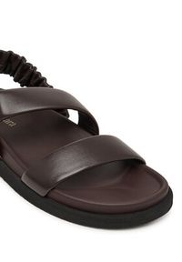 Max Mara Sandały 2614521072600 Brązowy. Kolor: brązowy. Materiał: skóra #6
