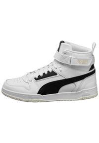 Buty do chodzenia męskie Puma Rbd Game. Wysokość cholewki: za kostkę. Zapięcie: sznurówki. Kolor: biały, czarny, wielokolorowy. Materiał: guma, materiał, syntetyk. Szerokość cholewki: normalna. Sport: turystyka piesza
