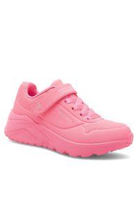 skechers - Sneakersy Skechers. Kolor: różowy. Materiał: materiał #1