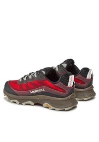 Merrell Sneakersy Moab Speed J067539 Czerwony. Kolor: czerwony. Materiał: materiał #4