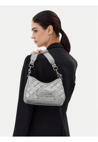 Love Moschino - LOVE MOSCHINO Torebka JC4152PP1MLA196B Srebrny. Kolor: srebrny. Materiał: skórzane #6