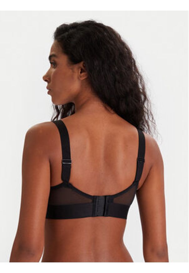 DKNY Biustonosz bezfiszbinowy DK4084 Czarny. Kolor: czarny. Materiał: syntetyk