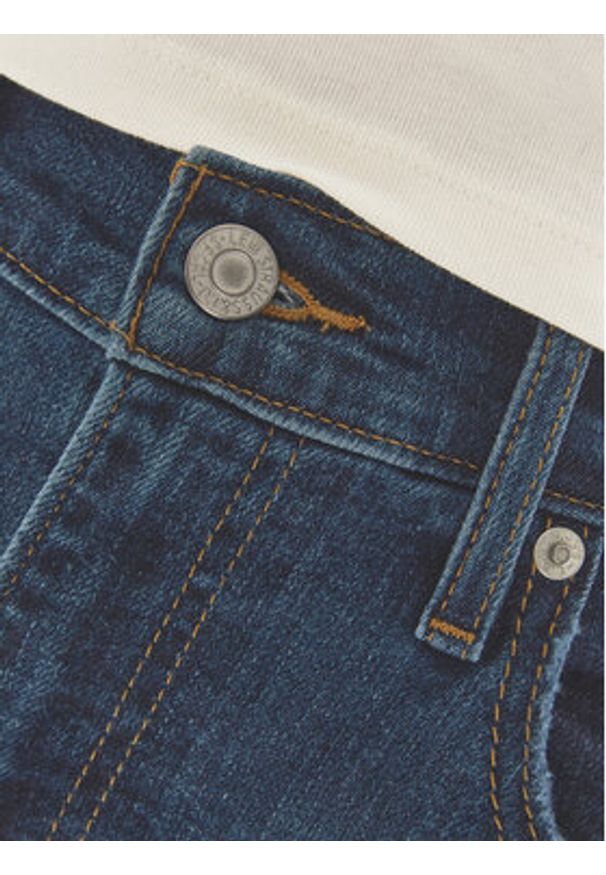 Levi's® Jeansy 72970-0017 Granatowy Wide Leg. Kolor: niebieski