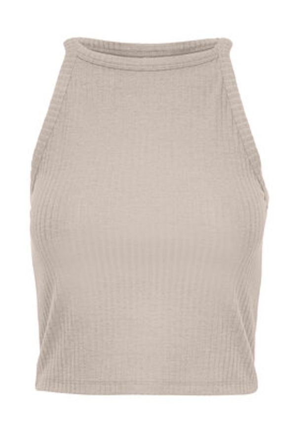only - ONLY Top 15232924 Szary Slim Fit. Kolor: szary. Materiał: syntetyk, wiskoza