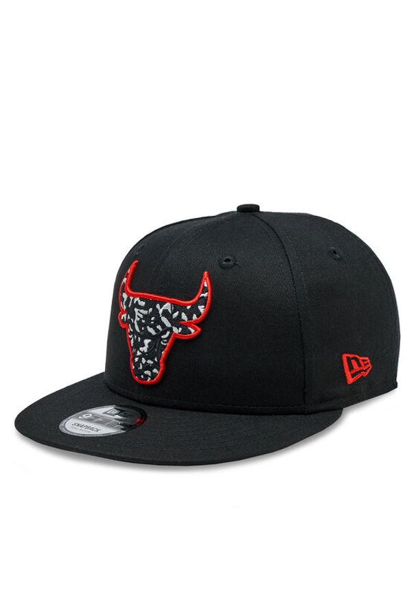 New Era Czapka z daszkiem Seas Infill 950 Bulls 60364362 Czarny. Kolor: czarny. Materiał: bawełna, materiał