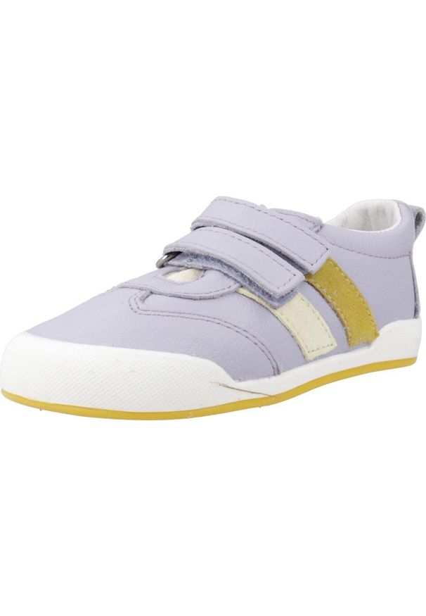 BLANDITOS BY CRIO'S - Kapcie BLANDITOS MILANBD Fioletowy. Kolor: fioletowy. Materiał: skóra. Sport: turystyka piesza