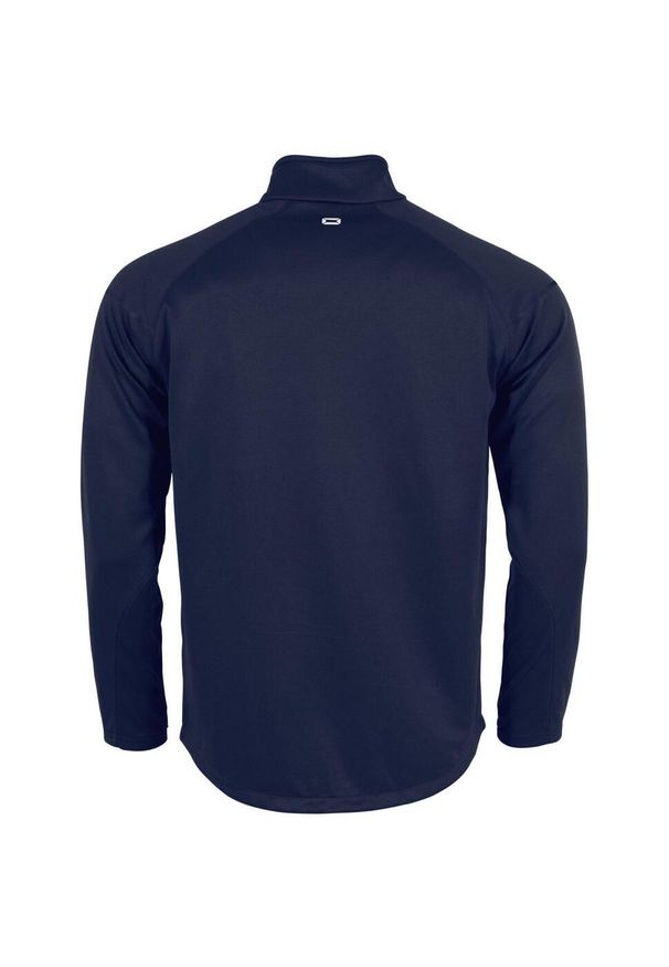 STANNO - Bluza dresowa z pełnym zamkiem błyskawicznym Stanno First. Kolor: biały, niebieski, wielokolorowy. Materiał: dresówka