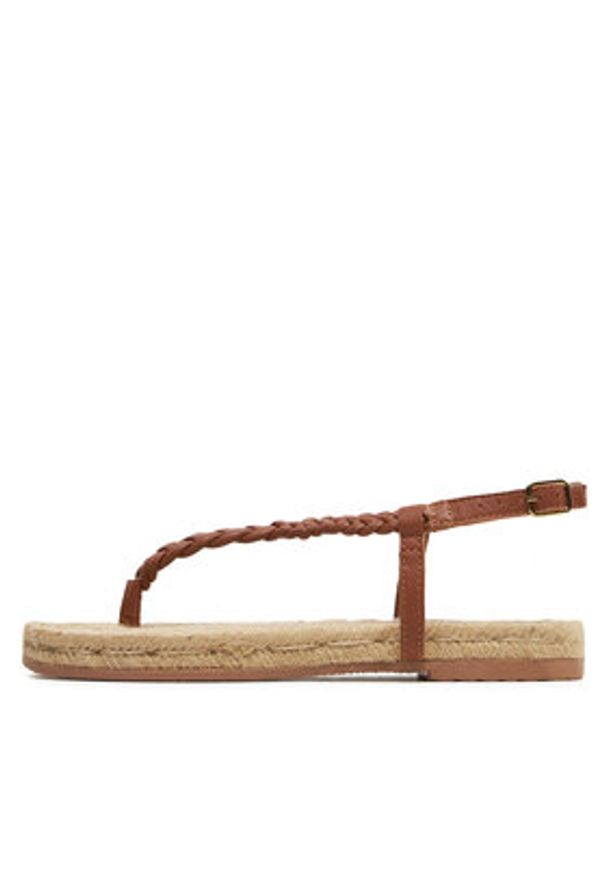 Manebi Espadryle Sandals P 8.8 Y0 Brązowy. Kolor: brązowy. Materiał: skóra