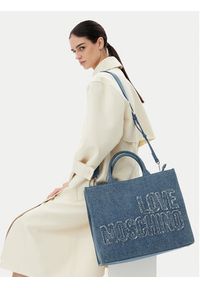 Love Moschino - LOVE MOSCHINO Torebka JC4242PP0MKM0750 Niebieski. Kolor: niebieski