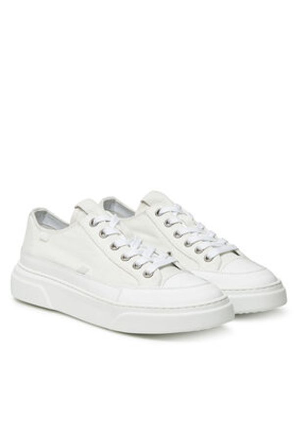 Inuikii Trampki Canvas Lex Low 50102-091 Biały. Kolor: biały. Materiał: materiał