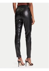 Guess Spodnie z imitacji skóry New Prescilla Petite W4BB18 WGIK0 Czarny Slim Fit. Kolekcja: petite. Kolor: czarny. Materiał: syntetyk #4