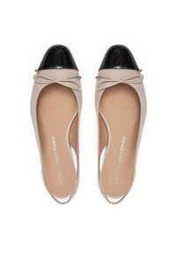 Stuart Weitzman Czółenka Sleek Bow SJ075 Beżowy. Kolor: beżowy. Materiał: skóra #6