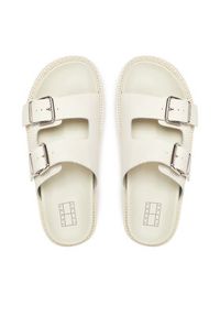 Tommy Jeans Klapki Tjw Double Strap Sandal EN0EN02753 Biały. Kolor: biały. Materiał: skóra #5