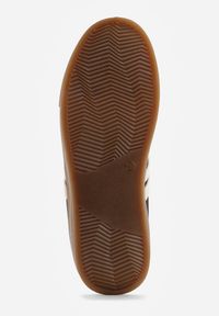 Renee - Czarne Sneakersy w Stylu Klasycznych Tenisówek na Grubej Podeszwie Yenoinne. Kolor: czarny #3