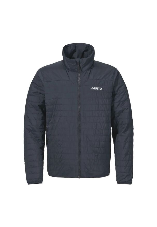 Kurtka puchowa Musto Solent. Kolor: niebieski. Materiał: puch