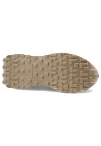 Beżowo-Niebieskie Sneakersy Filippo Stylowe Obuwie Damskie. Kolor: beżowy. Materiał: materiał #3