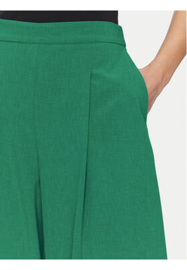 SIMONA CORSELLINI - Simona Corsellini Spodnie palazzo P25CPPA01001 Zielony Wide Leg. Kolor: zielony. Materiał: syntetyk