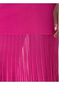 MICHAEL Michael Kors Sukienka dzianinowa MS683HGBFD Różowy Slim Fit. Kolor: różowy. Materiał: syntetyk #2