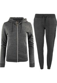 ZUMBA WEAR - Zestaw Sportowy Damski Susy Gray M - Komfort i Styl. Kolor: szary. Materiał: dresówka. Sport: turystyka piesza