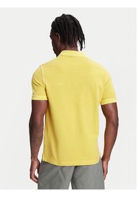 United Colors of Benetton - United Colors Of Benetton Polo 3089U302D Żółty Regular Fit. Typ kołnierza: polo. Kolor: żółty. Materiał: bawełna #5