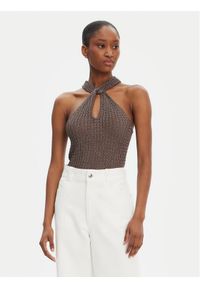 Guess Sweter W5YR39 Z24F0 Szary Regular Fit. Kolor: szary. Materiał: wiskoza #1