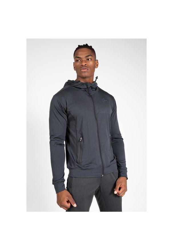 GORILLA WEAR - Bluza fitness męska Gorilla Wear Glendo Jacket. Kolor: wielokolorowy, brązowy, szary. Sport: fitness
