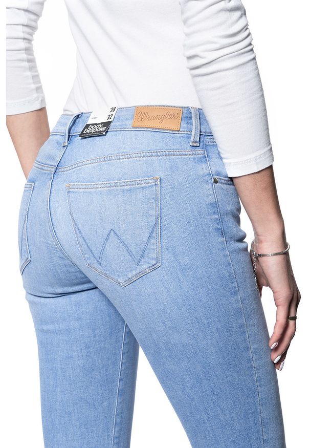 Wrangler - SPODNIE DAMSKIE WRANGLER SKINNY SOFT WATER W28KJG10Y 112128282