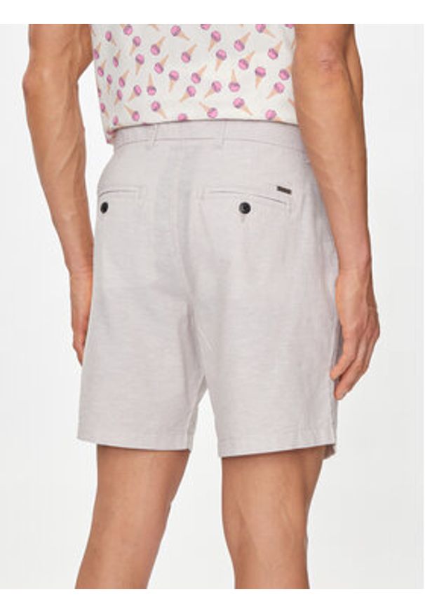 Jack & Jones - Jack&Jones Szorty materiałowe Stace 12248627 Szary Tapered Fit. Kolor: szary. Materiał: bawełna