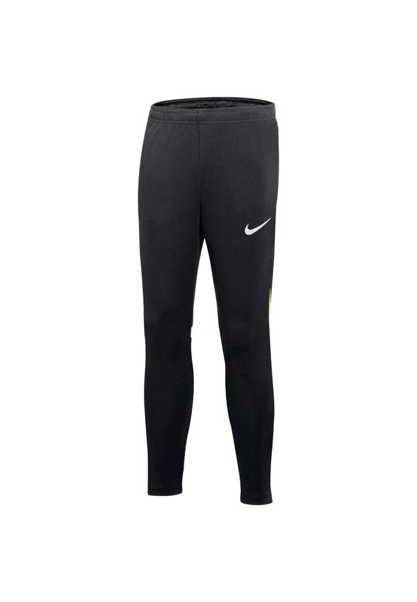 Spodnie sportowe chłopięce Nike Youth Academy Pro Pant. Kolor: wielokolorowy, żółty, zielony. Materiał: poliester