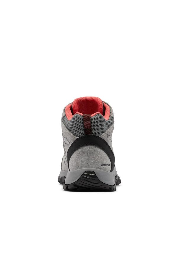 Decathlon - Buty turystyczne damskie Columbia Redmond III Mid wodoodporne. Materiał: kauczuk. Styl: sportowy