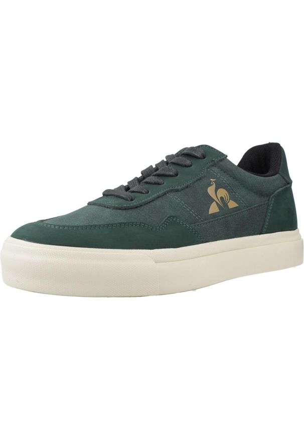 Le Coq Sportif - Buty LE COQ SPORTIF JET STAR_2 Zielony. Kolor: zielony. Materiał: skóra, syntetyk, tkanina. Sport: turystyka piesza