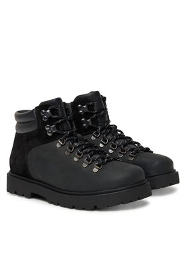 Birkenstock Trapery Jackson 2.0 1030954 Czarny. Kolor: czarny. Materiał: skóra